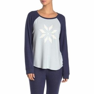 NWT Free Press Raglan Hacci Long Sleeve Sweater
